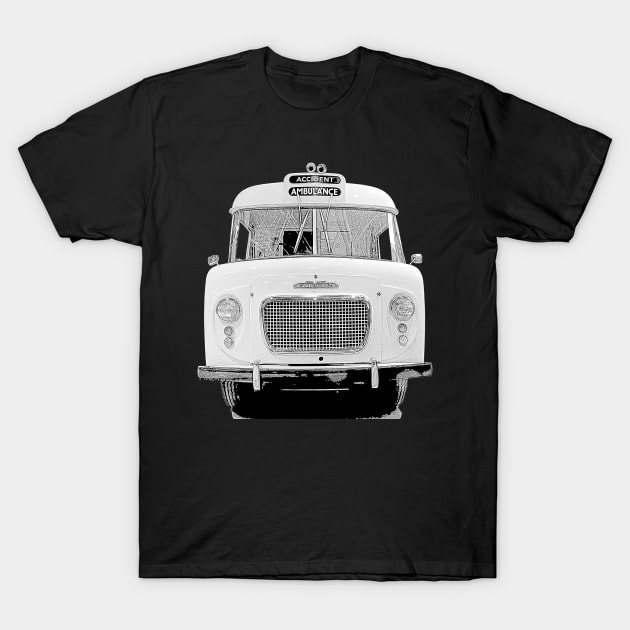 Vintage Morris ambulance T-Shirt by soitwouldseem